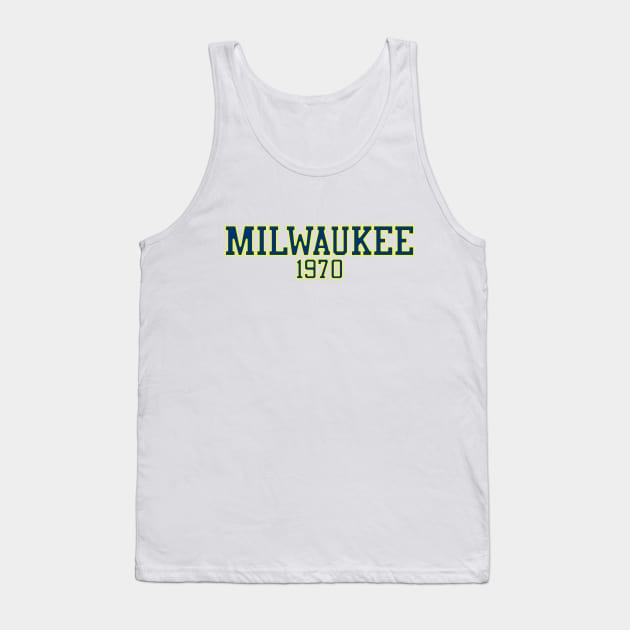 Milwaukee 1970 Tank Top by GloopTrekker